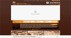 Desktop Screenshot of apartments4u.pl